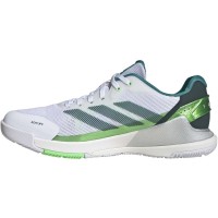 Adidas Crazyquick LS Padel Bianco Verde Scarpe da ginnastica  Offerta + Economico