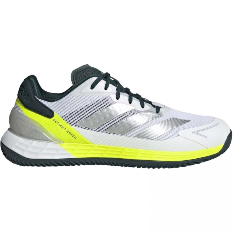 Adidas Defiant Speed 2 Bianco Argento Verde Scarpe da ginnastica  Offerta + Economico