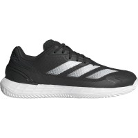 Adidas Defiant Speed 2 Scarpe da ginnastica Nere Bianche Grigio - Terra Battuta PADELPOINT Adidas Defiant Speed 2 Scarpe da ginnastica Nere Bianche Grigio - Terra Battuta