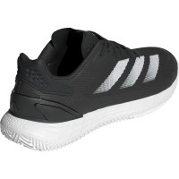 Adidas Defiant Speed 2 Scarpe da ginnastica Nere Bianche Grigio - Terra Battuta PADELPOINT Adidas Defiant Speed 2 Scarpe da ginnastica Nere Bianche Grigio - Terra Battuta