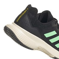Adidas Game Court Sneakers Nero Verde