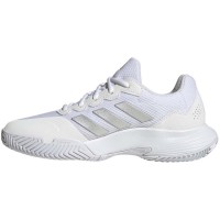 Adidas GameCourt 2 Sneakers donna in metallo argento bianco  Offerta + Economico