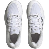 Adidas GameCourt 2 Sneakers donna in metallo argento bianco  Offerta + Economico
