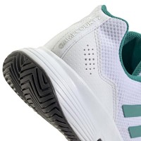 Adidas GameCourt 2 Bianco Verde Nero Sneakers