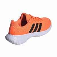 Sneakers arancioni Adidas GameCourt 2