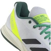Adidas Pickleball Courtflash Bianco Nero Verde Sneakers