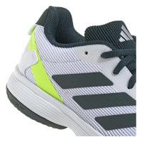 Adidas Ubersonic Verde Argento Lucido Limone Junior Scarpe da ginnastica