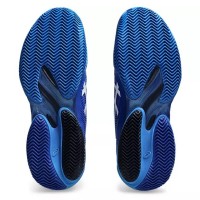 Sneakers Asics Court FF 3 Novak Blu Argilla Nero Argento  Offerta + Economico