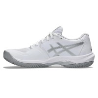 Sneakers Asics Game FF Clay Bianco Argento Donna
