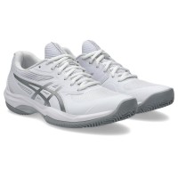 Sneakers Asics Game FF Clay Bianco Argento Donna