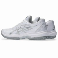 Sneakers Asics Game FF Clay Bianco Argento Donna