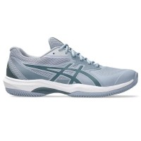 Asics Game FF Clay Grigio Blu Verde Scarpe Acciaio, Scarpe Scarpe Acciaiole