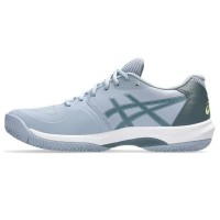 Asics Game FF Clay Grigio Blu Verde Scarpe Acciaio, Scarpe Scarpe Acciaiole
