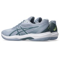 Asics Game FF Clay Grigio Blu Verde Scarpe Acciaio, Scarpe Scarpe Acciaiole