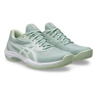 Sneakers Asics Game FF Clay Lichen Verde Bianco Donna