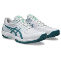 Asics Game FF Padel Scarpe Bianca Verde Chiaro