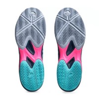 Scarpe da ginnastica Asics Game FF Padel Grigio Blu Aqua