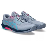 Scarpe da ginnastica Asics Game FF Padel Grigio Blu Aqua
