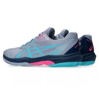 Scarpe da ginnastica Asics Game FF Padel Grigio Blu Aqua