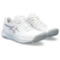 Sneakers Asics Gel Challenger 14 Padel Bianco Argento Donna  Offerta + Economico