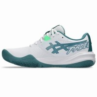 Asics Gel Challenger 15 Padel White Pine Green Sneakers