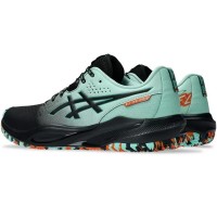 Scarpe da ginnastica Asics Gel Challenger 15 Padel nere verde chiaro
