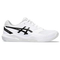 Scarpe Asics Gel Dedicate 8 Bianca Nero - TERRA BATTUTA  Offerta + Economico