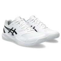 Scarpe Asics Gel Dedicate 8 Bianca Nero - TERRA BATTUTA  Offerta + Economico