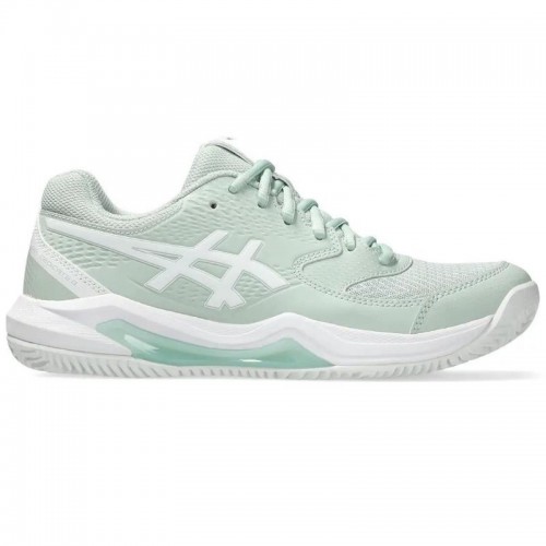 Asics Gel Dedicate 8 Clay Lichen Verde Bianco Sneakers Donna