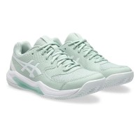 Asics Gel Dedicate 8 Clay Lichen Verde Bianco Sneakers Donna