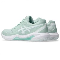 Asics Gel Dedicate 8 Clay Lichen Verde Bianco Sneakers Donna