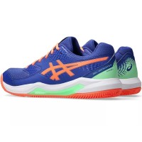 Scarpe da ginnastica Asics Gel Dedicate 8 Padel Blu Cobalto Corallo  Offerta + Economico