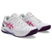 Asics Gel Dedicate 8 Padel White Dragon Fruit Scarpe da ginnastica da donna  Offerta + Economico