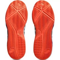 Sneakers Asics Gel Dedicate 8 Padel Bianco Nero Blu