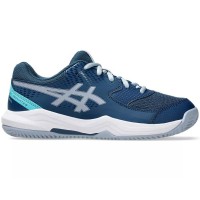 Scarpe da ginnastica Asics Gel Dedicate 8 Padel GS Blu Mako Grigio Junior  Offerta + Economico