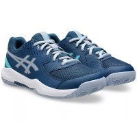 Scarpe da ginnastica Asics Gel Dedicate 8 Padel GS Blu Mako Grigio Junior  Offerta + Economico