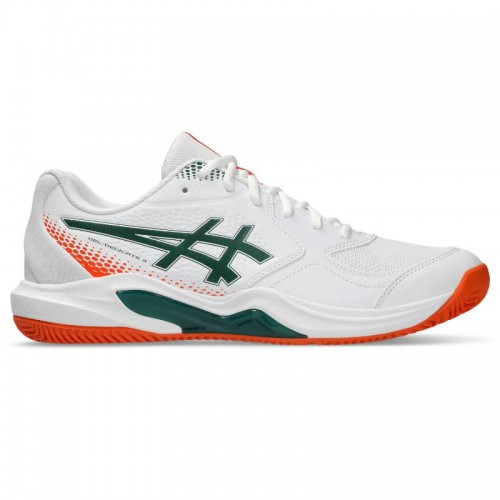 Asics Gel Dedicate 9 Padel White Green Sneakers