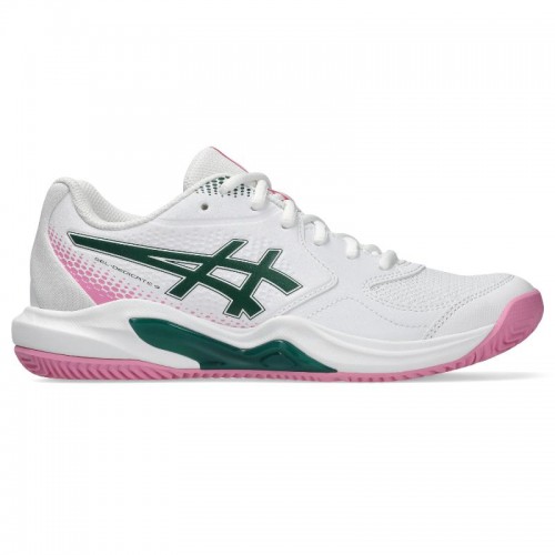 Asics Gel Dedicate 9 Padel White Green Sneakers femminili