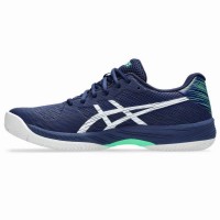 Asics Gel Game 9 Clay Blu Bianco Scarpe da Ginnastica  Offerta + Economico