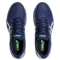 Asics Gel Game 9 Clay Blu Bianco Scarpe da Ginnastica  Offerta + Economico