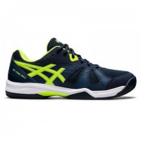 Scarpe Asics Gel Padel Pro 5 Blu Verde Francese Hazard