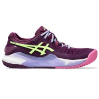 Scarpe Asics Gel Resolution 9 Padel Intense Lime Donna  Offerta + Economico