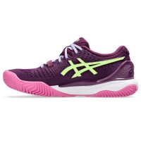 Scarpe Asics Gel Resolution 9 Padel Intense Lime Donna  Offerta + Economico