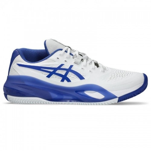 Sneakers Asics Gel Resolution X Clay Bianco Cobalto Blu