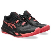 Asics Gel Resolution X Clay Black Red Sneakers femminili