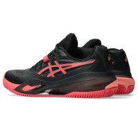 Asics Gel Resolution X Clay Black Red Sneakers femminili