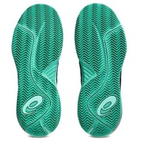 Asics Gel Resolution X Clay Black Aurora Green Sneakers