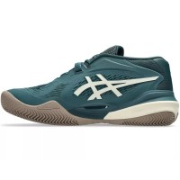 Zapatillas Asics Gel Resolution X Clay Verde Saxon Birch  Offerta + Economico