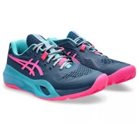 Scarpe da ginnastica Asics Gel Resolution X Padel Blu Mako Rosa  Offerta + Economico