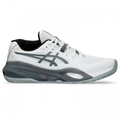 Asics Gel Resolution X Padel White Gray Sneakers